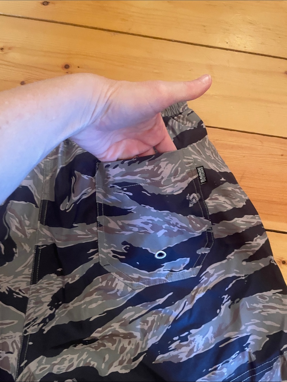 Men's Camo Shorts - Picture 5 of 8